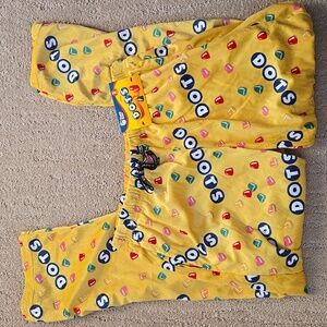 Happy Boxer Candy DOTS pajama pant candy design S retro Collect Funny Soft Nwt